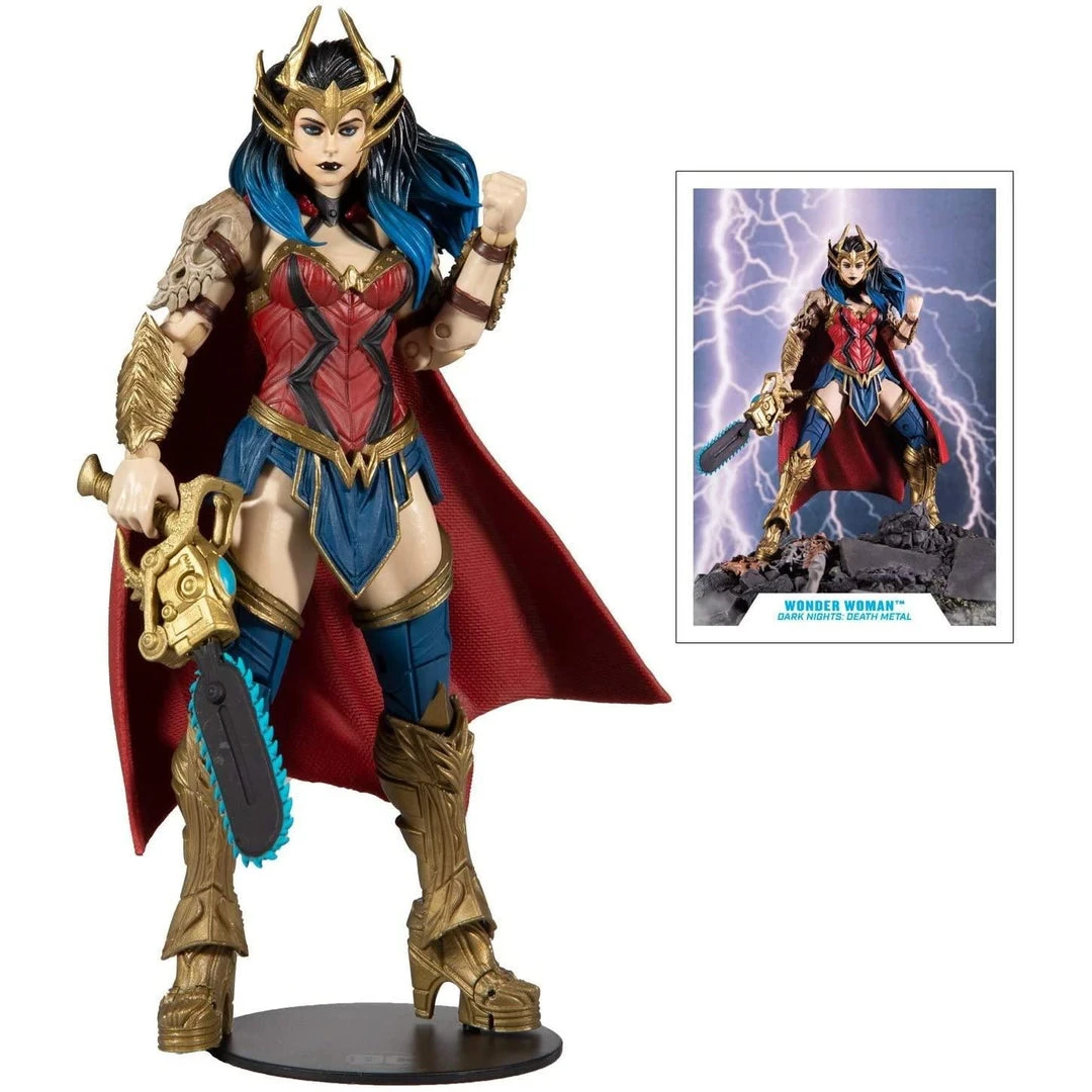 Film & TV DC Multiverse Dark Nights: Death Metal Wonder Woman Action Figure 8 Film & TV DC Multiverse Dark Nights: Death Metal Wonder Woman Action Figure