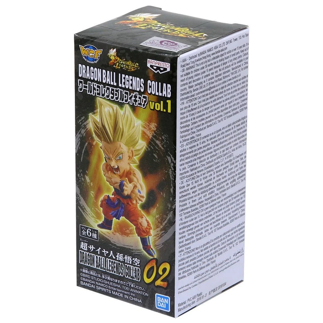 Dragon Ball Legends Chibi Vol 1 Collectable 7cm Figurine - (no.2) Super Saiyan Goku 5 Dragon Ball Legends Chibi Vol 1 Collectable 7cm Figurine - (no.2) Super Saiyan Goku