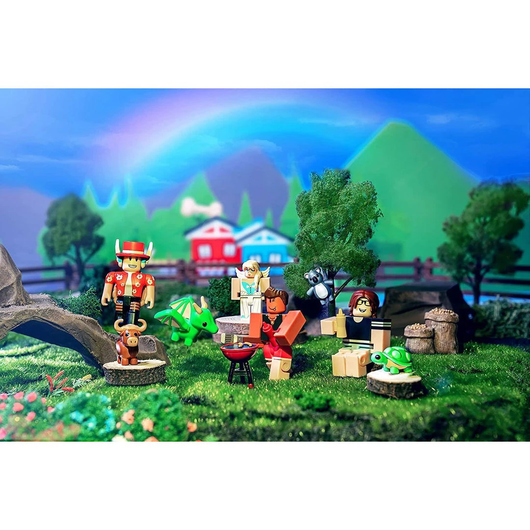 Roblox Adopt Me: Backyard BBQ Action Figure Set 4 Roblox Adopt Me: Backyard BBQ Action Figure Set