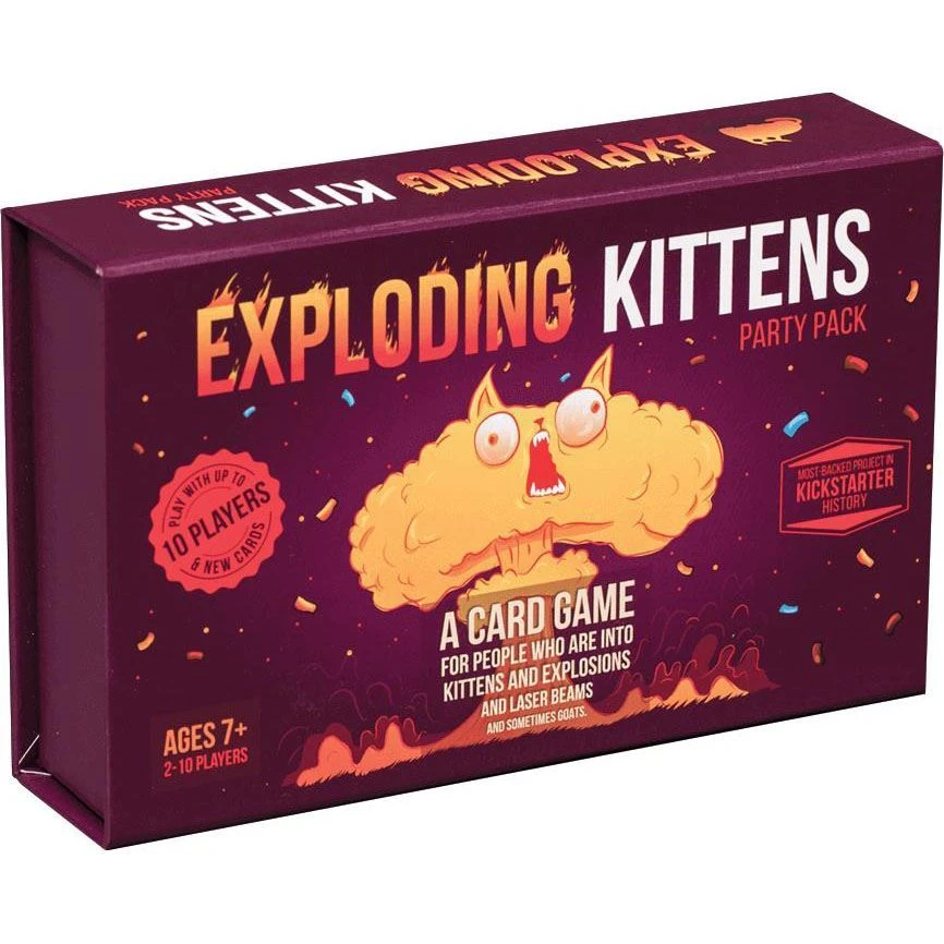 Geek-Aboo Exploding Kittens Party Pack 4 Geek-Aboo Exploding Kittens Party Pack