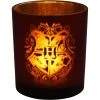 Harry Potter Hogwarts Glass Candle Holder PALADONE Film & TV