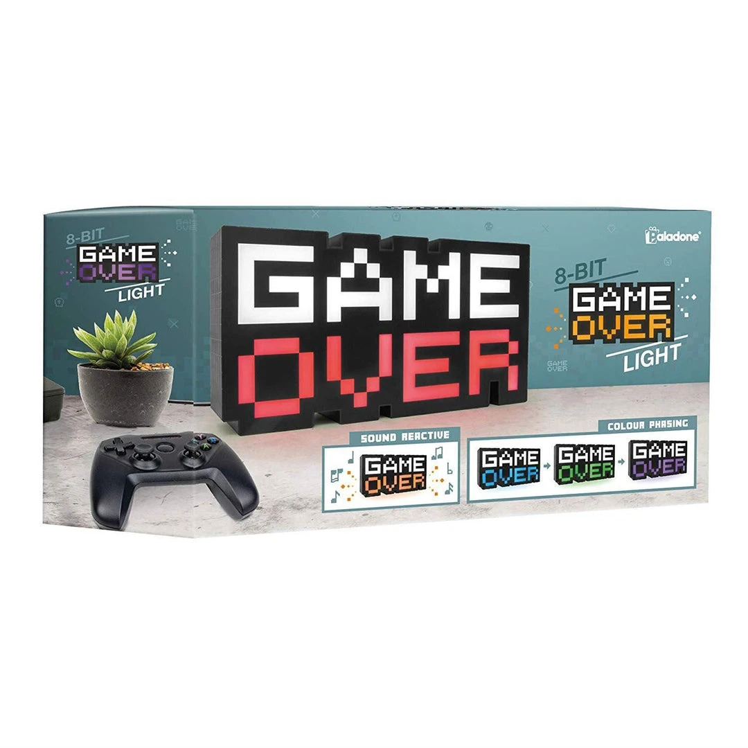 Geek-Aboo 8 Bit 'Game Over' Light 4 Geek-Aboo 8 Bit 'Game Over' Light