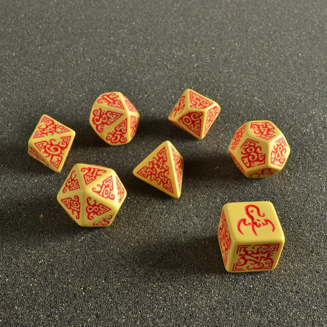 Q-Workshop Tabletop CoC Nyarlathotep Dice Set 3 Q-Workshop Tabletop CoC Nyarlathotep Dice Set
