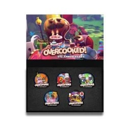 Home & Gifts Pinfinity Overcooked 5th Anniversary AR Pin Badge Set