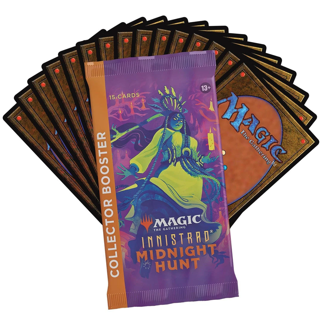 Tabletop Magic: The Gathering: Innistrad - Midnight Hunt Collector Booster X1 4 Tabletop Magic: The Gathering: Innistrad - Midnight Hunt Collector Booster X1
