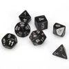 Chessex Tabletop Borealis Smoke/Silver Polyhedral 7 Die Set 1 Chessex Tabletop Borealis Smoke/Silver Polyhedral 7 Die Set