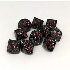 Chessex Speckled Space Set Of Ten D10 Dice