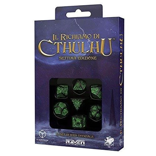 Q-Workshop Tabletop Call Of Cthulu 7th Ed Dice Set 4 Q-Workshop Tabletop Call Of Cthulu 7th Ed Dice Set