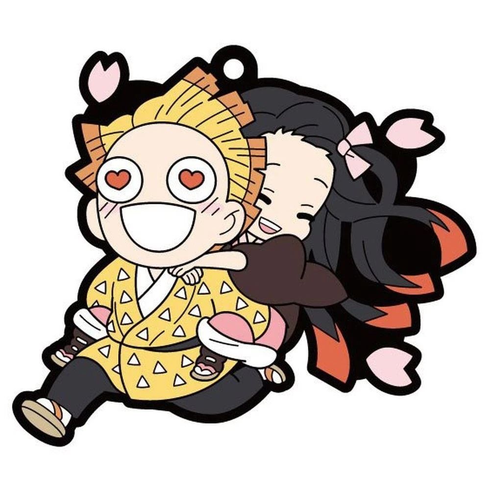Demon Slayer: Kimetsu No Yaiba - Rubber Mascot 6cm Charm 3 Demon Slayer: Kimetsu No Yaiba - Rubber Mascot 6cm Charm