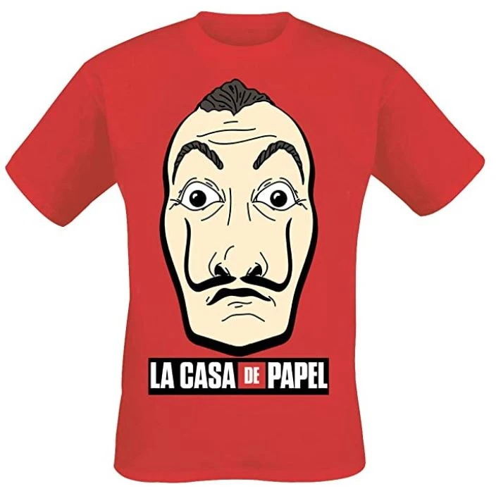 Money Heist La Casa De Papel Mask & Logo T Geek Gear 3 Money Heist La Casa De Papel Mask & Logo T Geek Gear