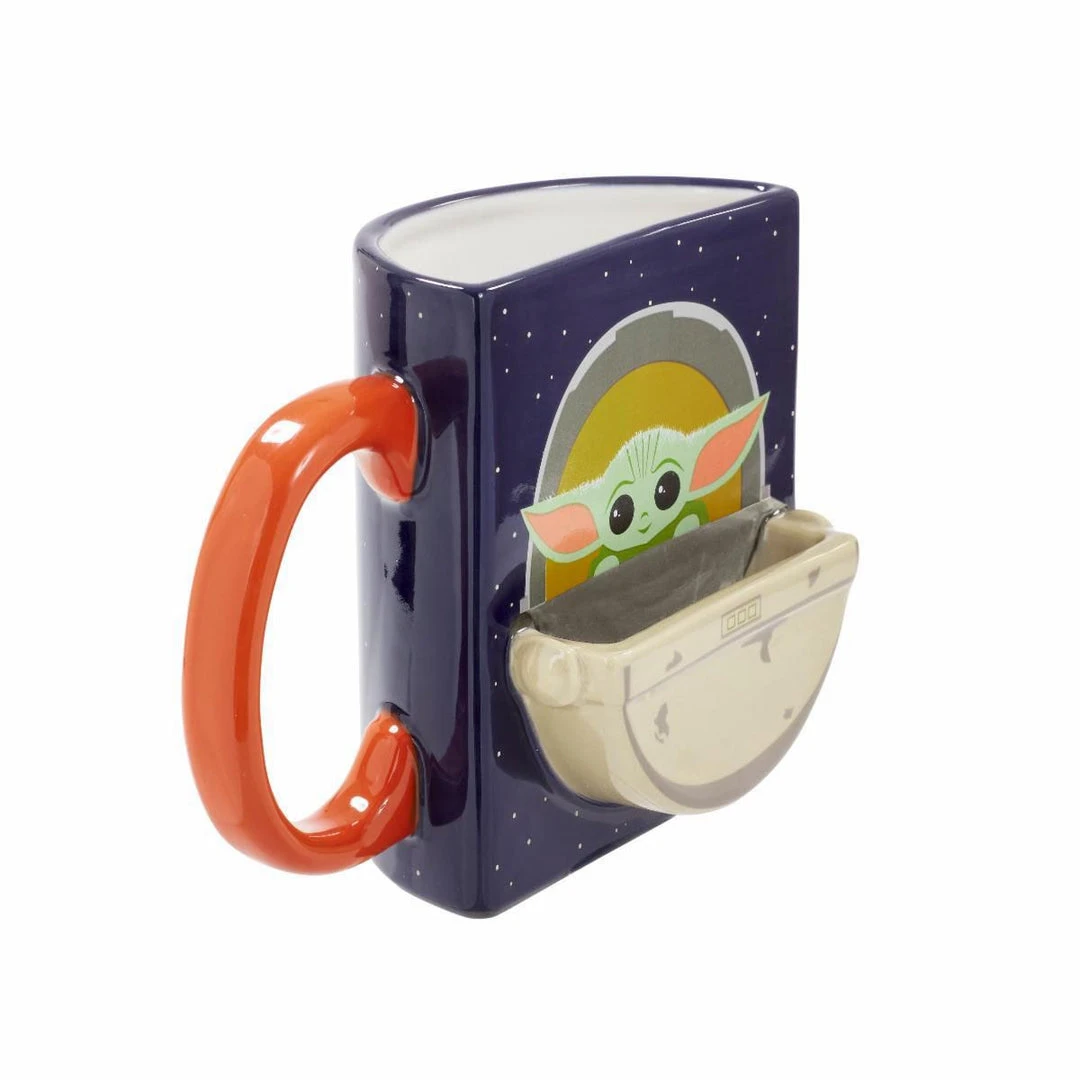The Mandalorian: The Child - Figural Mug W/ Cookie Holder (Drink Time) 3 The Mandalorian: The Child - Figural Mug W/ Cookie Holder (Drink Time)