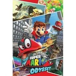 Gaming SUPER MARIO ODYSSEY (COLLAGE)