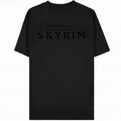 The Elder Scrolls TES: Skyrim - Logo Shortsleeve T-Shirt Geek Gear