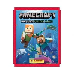 Minecraft Treasure Sticker Album: 17 Pack