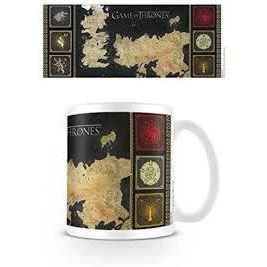 Game Of Thrones - Map Mug Film & TV 5 Game Of Thrones - Map Mug Film & TV