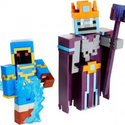 Minecraft Dungeons Redstone Stax & Skeleton Action Figure 2 Pack Gaming 12 Minecraft Dungeons Redstone Stax & Skeleton Action Figure 2 Pack Gaming