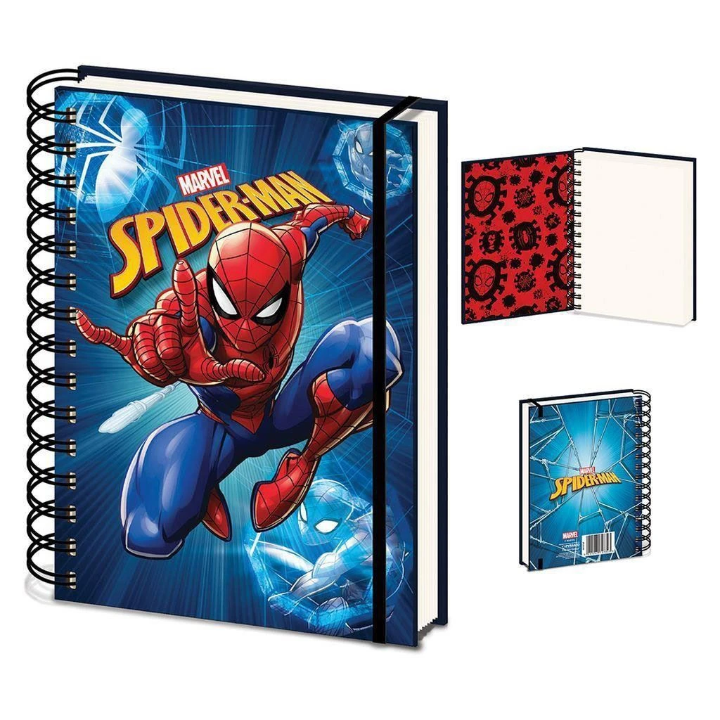 Geek-Aboo Film & TV Spider-man Web Strike A5 Notebook 4 Geek-Aboo Film & TV Spider-man Web Strike A5 Notebook