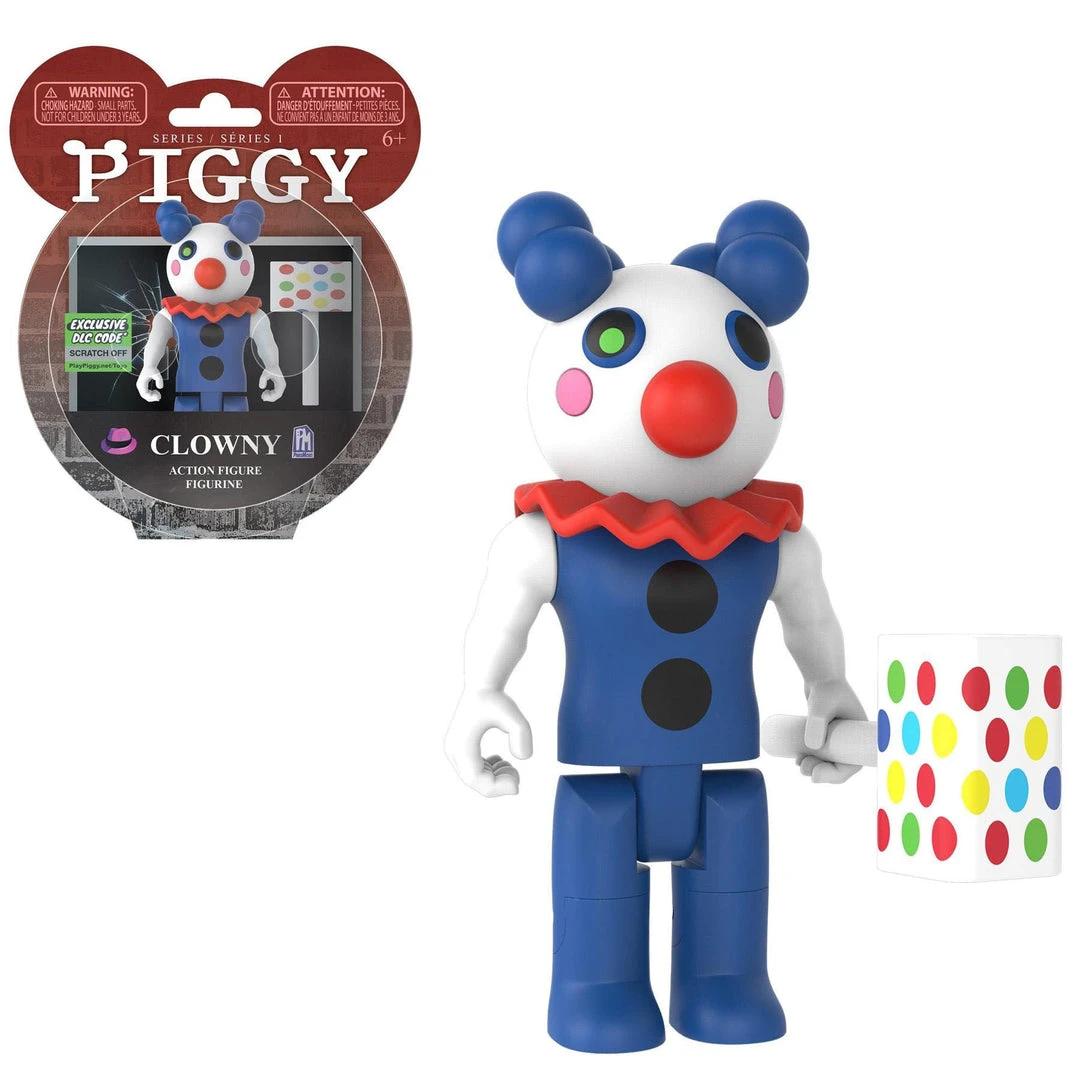 Piggy S1 - Clowny 4" Action Figure Gaming 3 Piggy S1 - Clowny 4" Action Figure Gaming