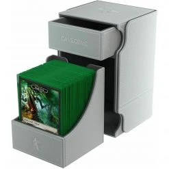 Gamegenic Watchtower 100-Card Convertible Deck Box White Tabletop