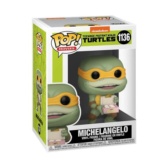 Teenage Mutant Ninja Turtles POP Movies: TMNT 2 - Michaelangelo 4 Teenage Mutant Ninja Turtles POP Movies: TMNT 2 - Michaelangelo