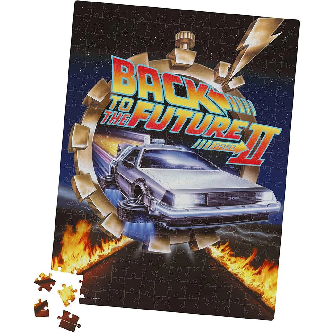 Back To The Future Movie 500pc VHS Blockbuster Puzzle 4 Back To The Future Movie 500pc VHS Blockbuster Puzzle