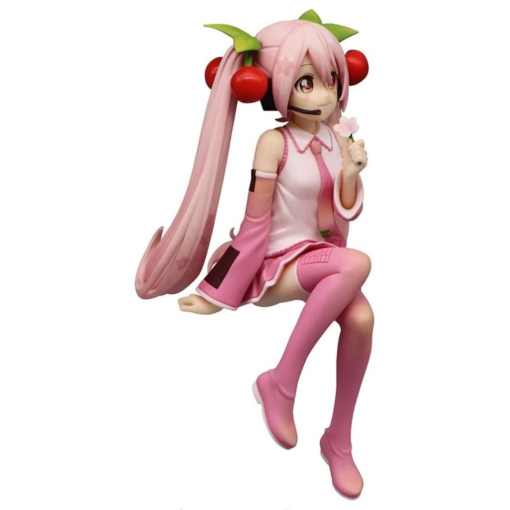 Vocaloid Hatsune Miku Noodle Stopper Sakura Miku Figurine 4 Vocaloid Hatsune Miku Noodle Stopper Sakura Miku Figurine