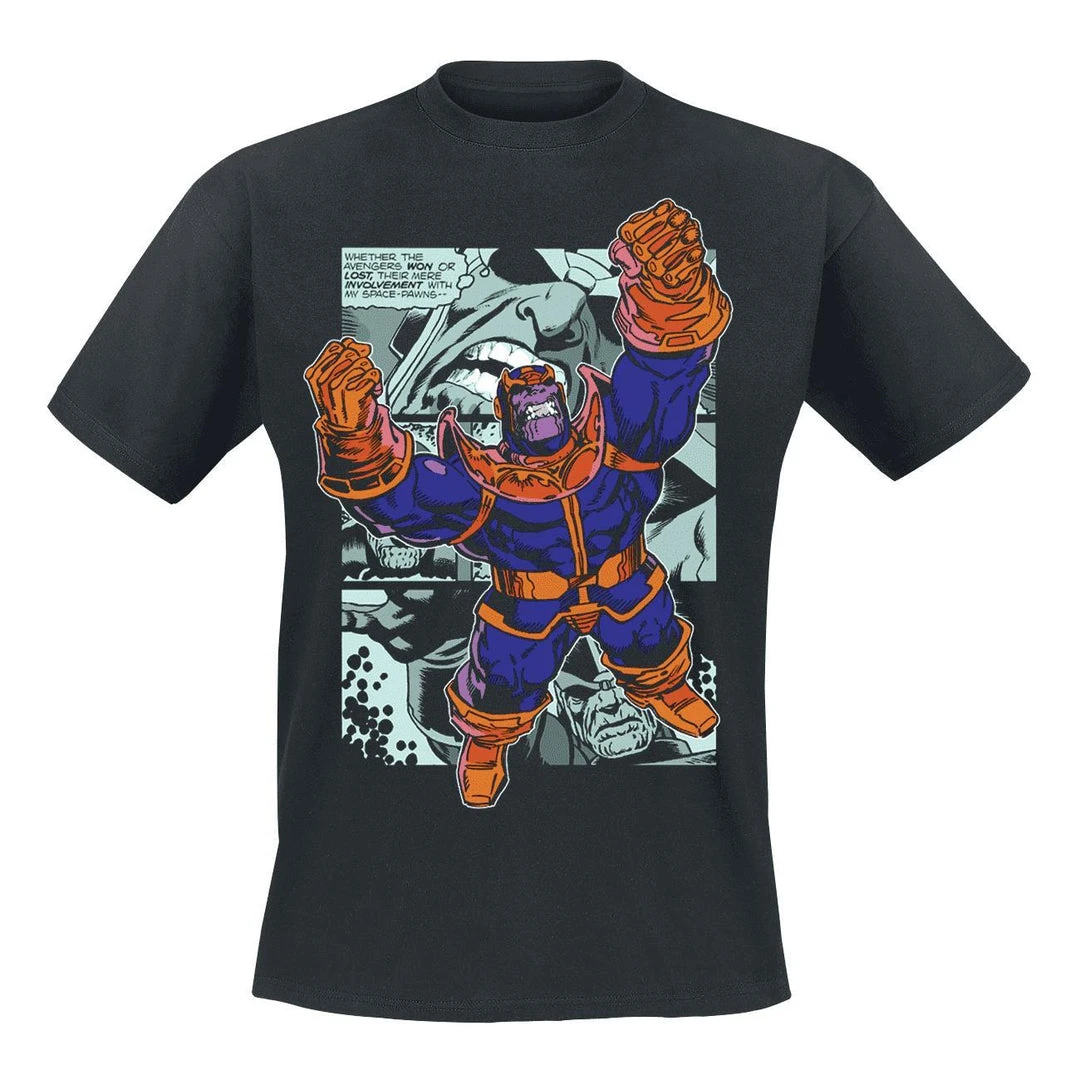 Marvel Avengers - Thanos Comic T-Shirt Geek Gear 3 Marvel Avengers - Thanos Comic T-Shirt Geek Gear