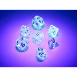 Chessex Mini-Poly 7 Borealis Ice/Blue