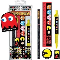 Gaming Pac-Man Characters Stationery Bag
