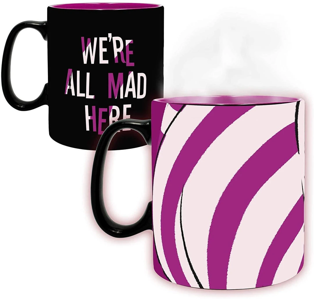 Alice In Wonderland - Cheshire Cat XL Heat Changing Mug 5 Alice In Wonderland - Cheshire Cat XL Heat Changing Mug