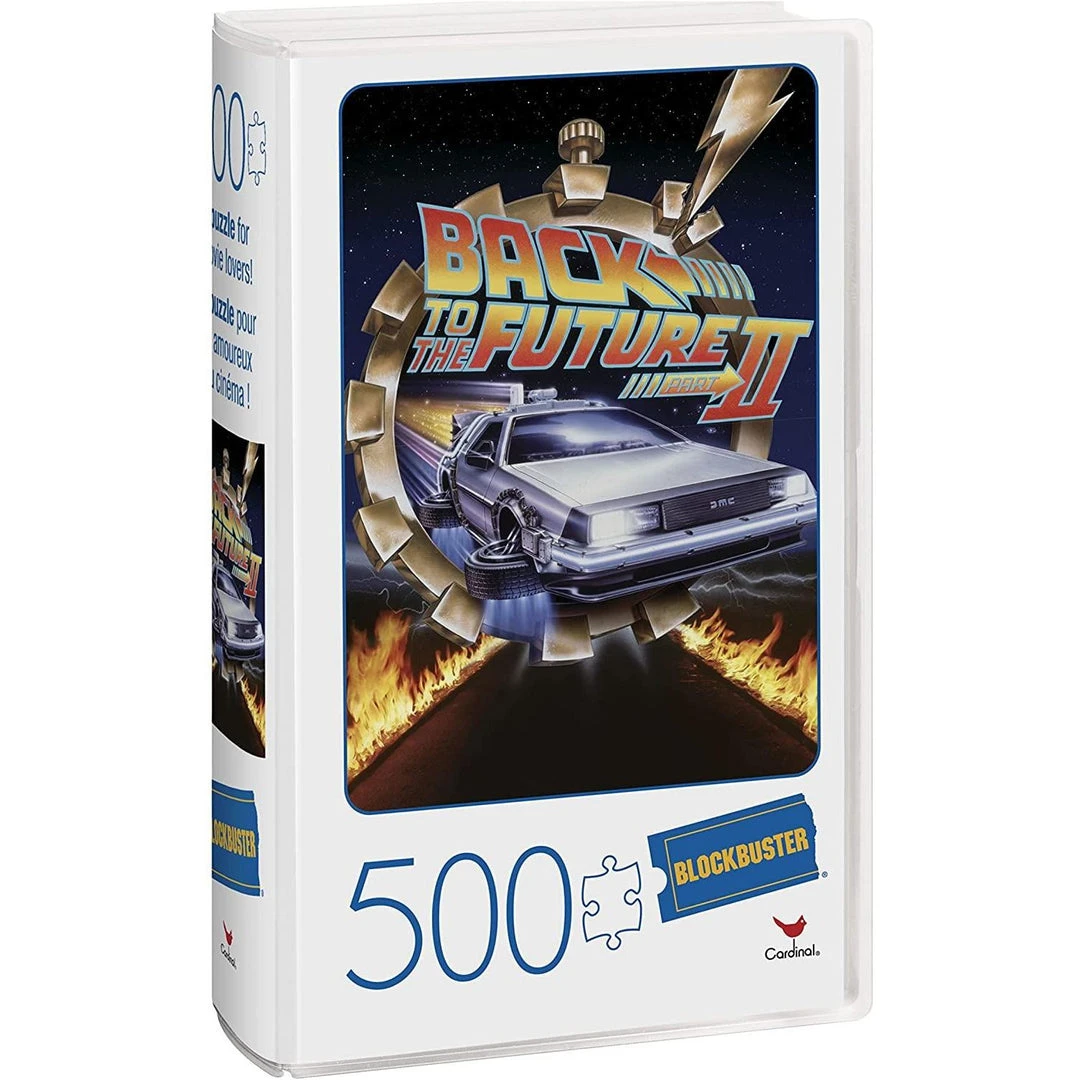 Back To The Future Movie 500pc VHS Blockbuster Puzzle 5 Back To The Future Movie 500pc VHS Blockbuster Puzzle