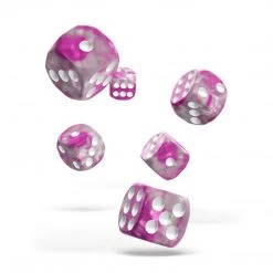 Oakie Doakie Dice Tabletop Oakie Doakie 16mm D6 Set Of 12 - Gemdice, Magnolia