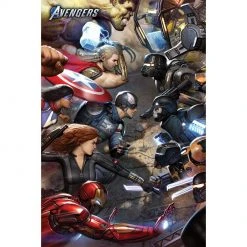 Avengers Gamerverse Face Off Maxi Poster