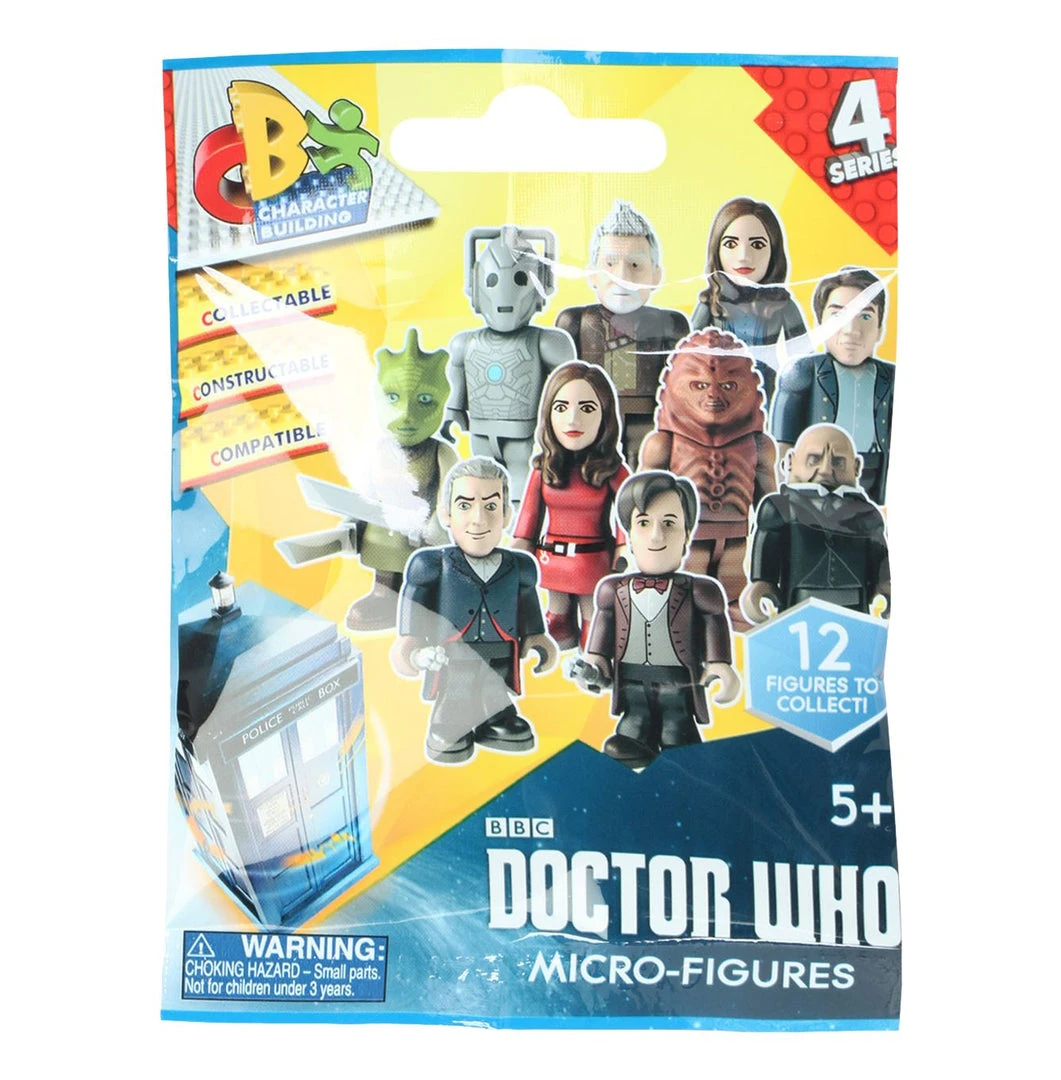 Doctor Who Series 4 Character Building Micro Figurines Film & TV 3 Doctor Who Series 4 Character Building Micro Figurines Film & TV