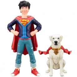 Superman ARTFX+ 1/10 2-Pack Super Sons Jonathan Kent & Krypto Statue