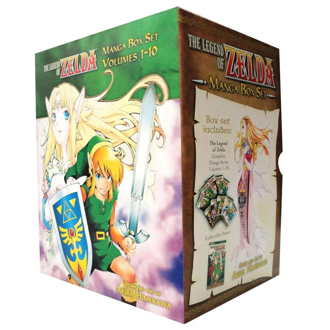 The Legend Of Zelda LEGEND OF ZELDA MANGA BOX SET Anime & Manga 4 The Legend Of Zelda LEGEND OF ZELDA MANGA BOX SET Anime & Manga