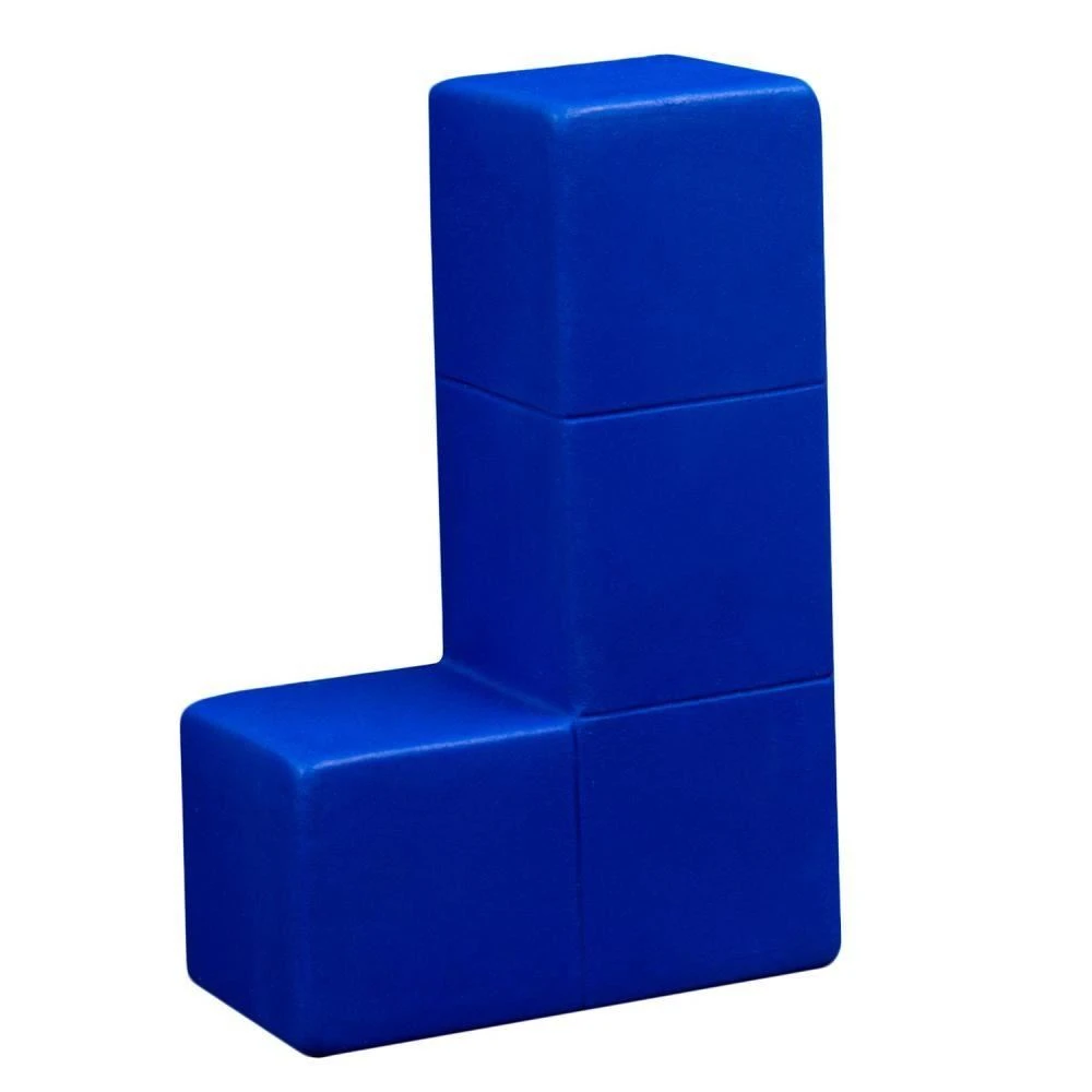 Gaming Tetris Stress Toy Blue J 5 Gaming Tetris Stress Toy Blue J