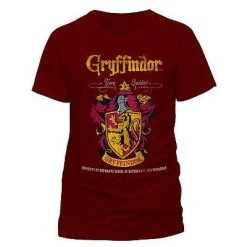 Film & TV Harry Potter Gryffindor Crest T-Shirt