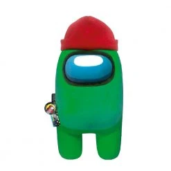 Among Us Green Crewmate W/ Beanie 12" Plush Gaming