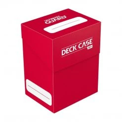 Ultimate Guard Standard Deck Case - Red (80+)