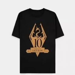 The Elder Scrolls Gaming TES: Skyrim - Metallic Anniversary T-Shirt