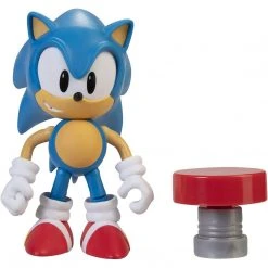 Sonic The Hedgehog Sonic Classic W/ Spring Action Figure