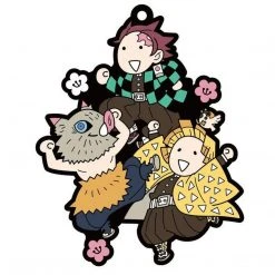 Demon Slayer: Kimetsu No Yaiba - Group 1 Rubber Mascot 6cm Charm
