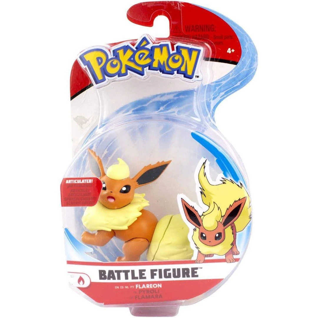 Pokemon Toys & Figures Battle Figurine - Flareon 4 Pokemon Toys & Figures Battle Figurine - Flareon