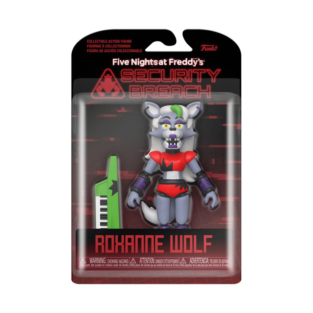 Five Nights At Freddy's Gaming Action Figures Security Breach - Roxanne Wolf 5 Five Nights At Freddy's Gaming Action Figures Security Breach - Roxanne Wolf