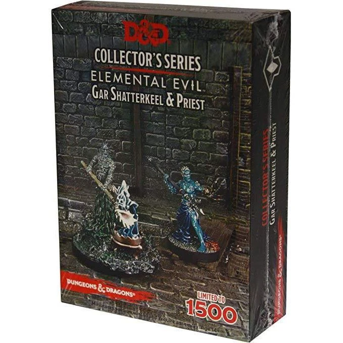 Dungeons & Dragons D&D: Gar Shatterkeel And Priest 2 Figures Tabletop 4 Dungeons & Dragons D&D: Gar Shatterkeel And Priest 2 Figures Tabletop