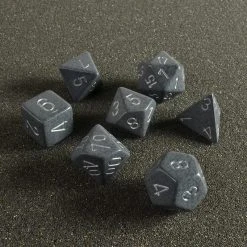 Chessex Tabletop Speckled Poly 7 Set Hi-Tech