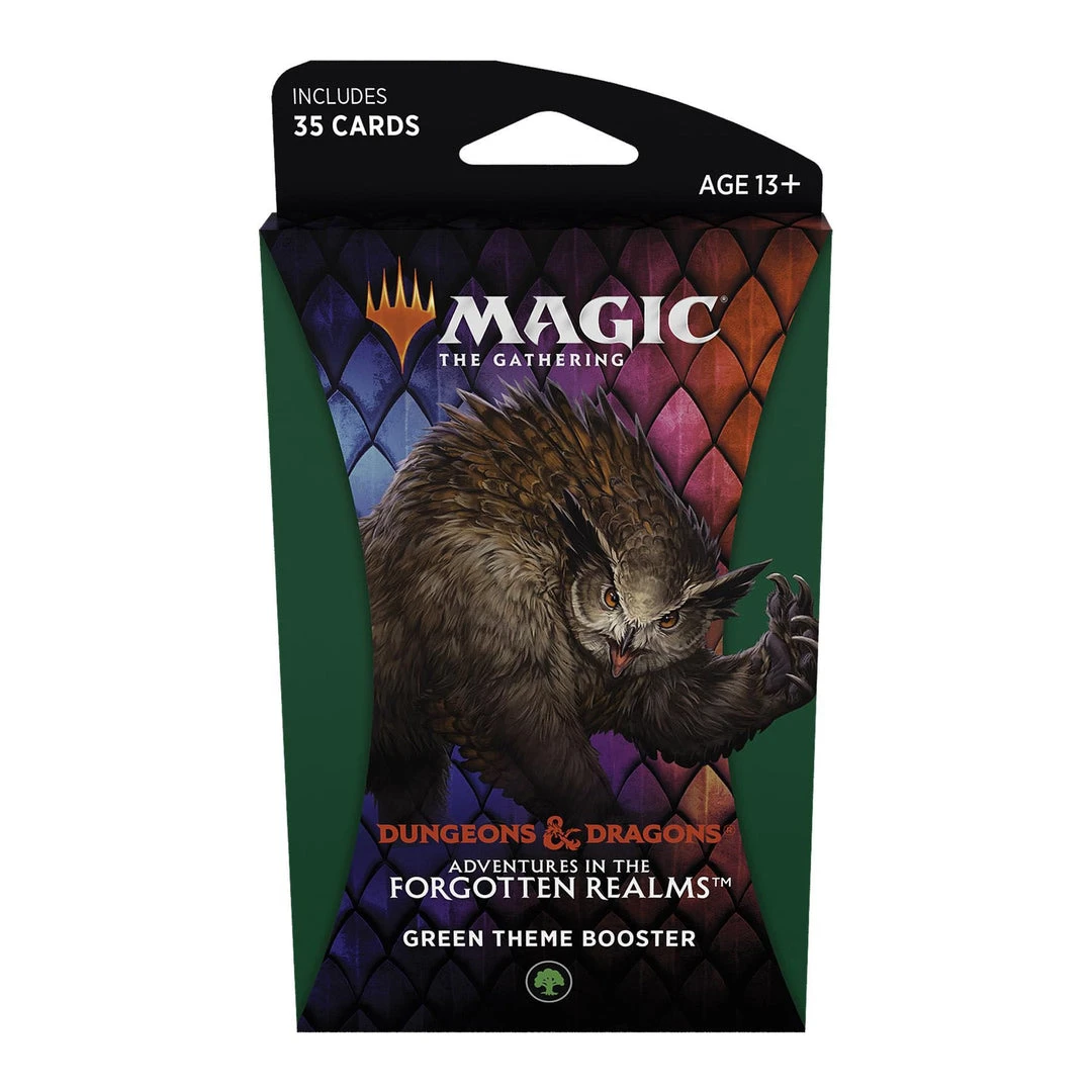 Magic: The Gathering MTG FR Theme Booster - Green Tabletop 3 Magic: The Gathering MTG FR Theme Booster - Green Tabletop