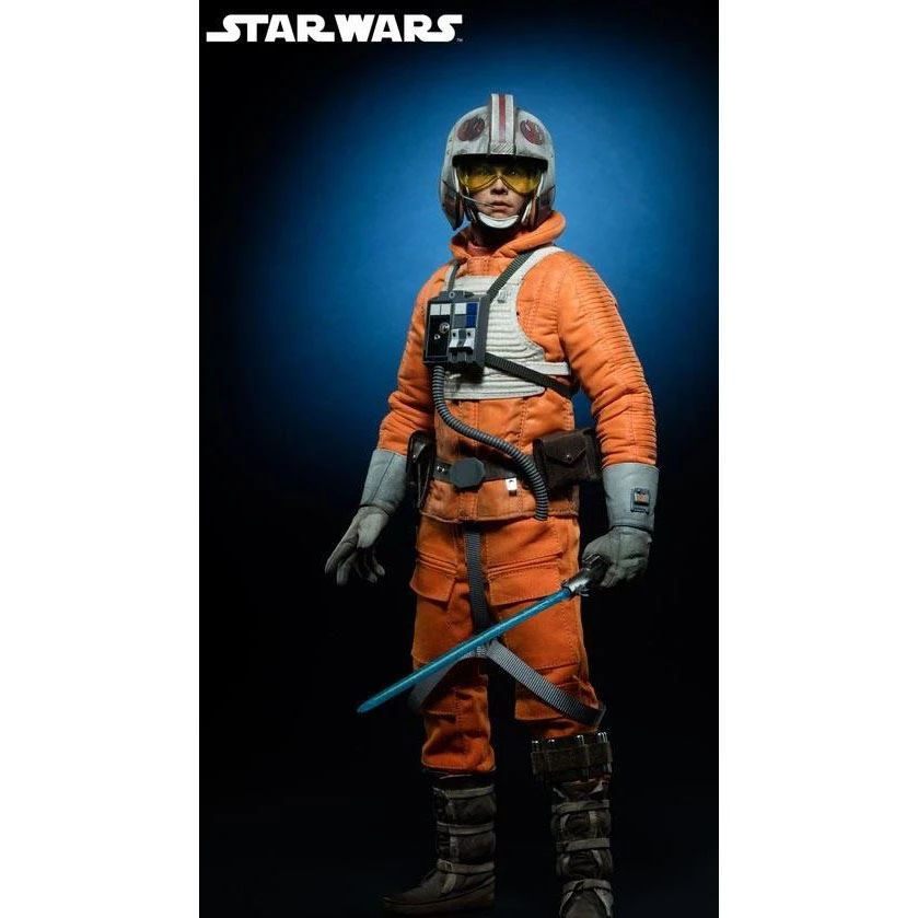 Star Wars Luke Skywalker Rogue Group Snowspeeder Pilot 1/6 Figurine 9 Star Wars Luke Skywalker Rogue Group Snowspeeder Pilot 1/6 Figurine