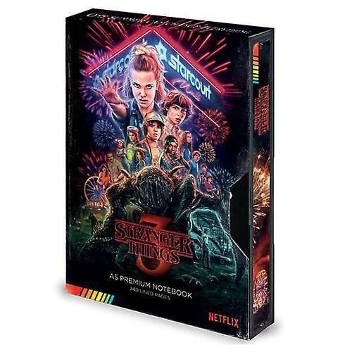Stranger Things S3 (VHS) A5 Notebook 5 Stranger Things S3 (VHS) A5 Notebook
